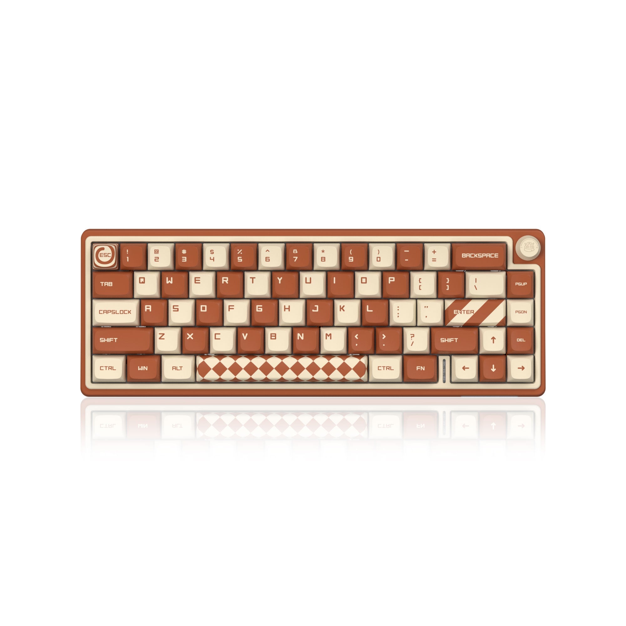 dustsilver™ D66 Colored Wireless 65% Layout Colored RGB Hot Swappable Mechanical Keyboard