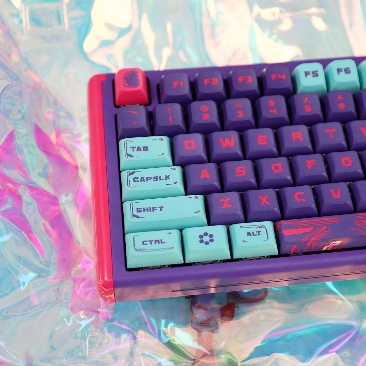 How to use cute mechanical keyboard to decorate your desktop - dustsilver