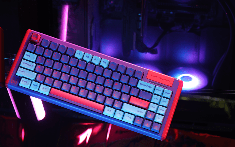 Gaming Cyberpunk keyboard - dustsilver