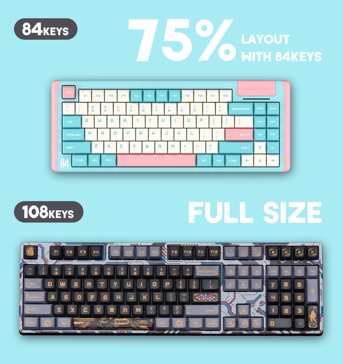 Why you should need 75% Layout keyboard - dustsilver