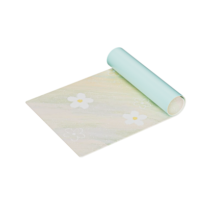 Green Flowers Deskmat