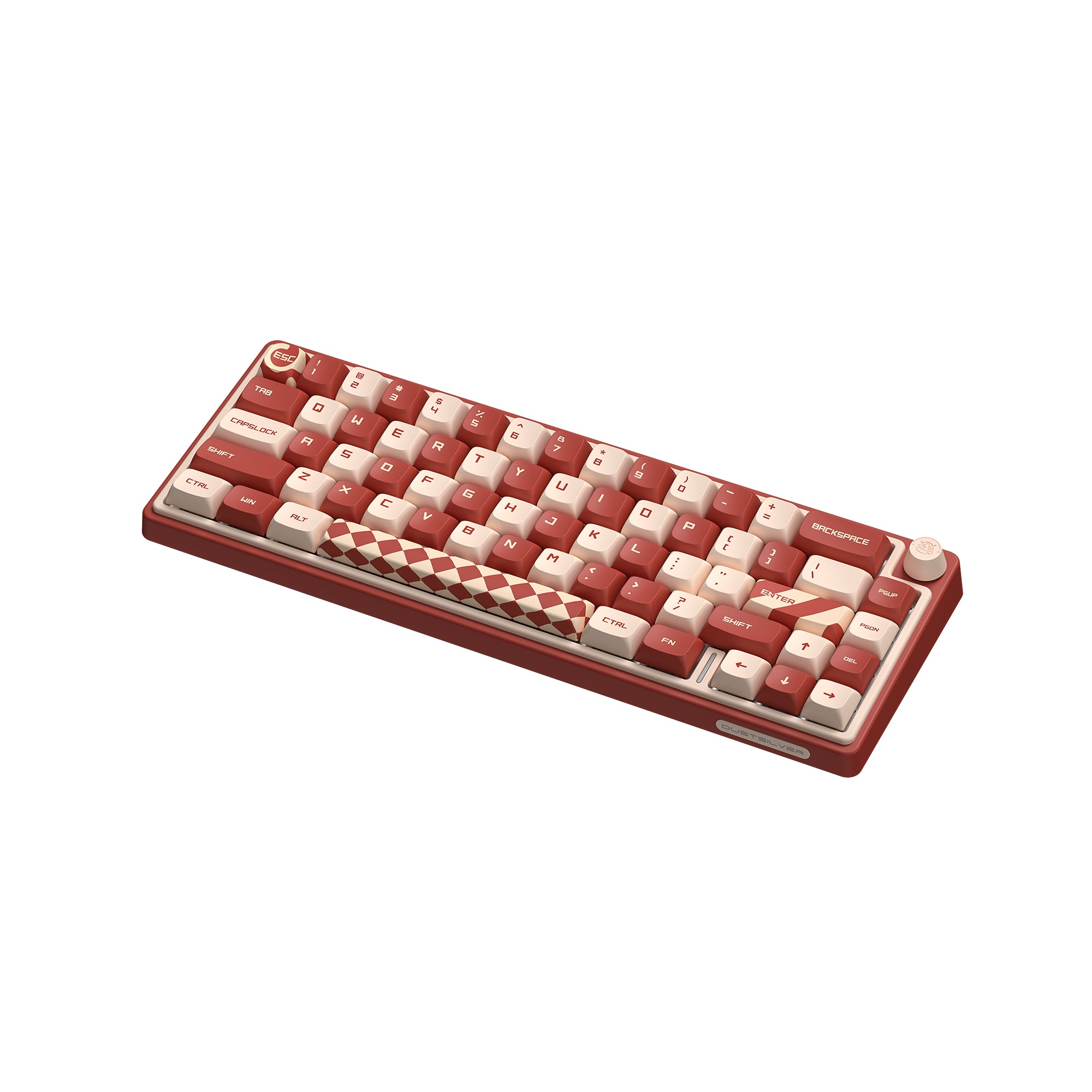 D66 Coffee Cream Wireless Keyboard