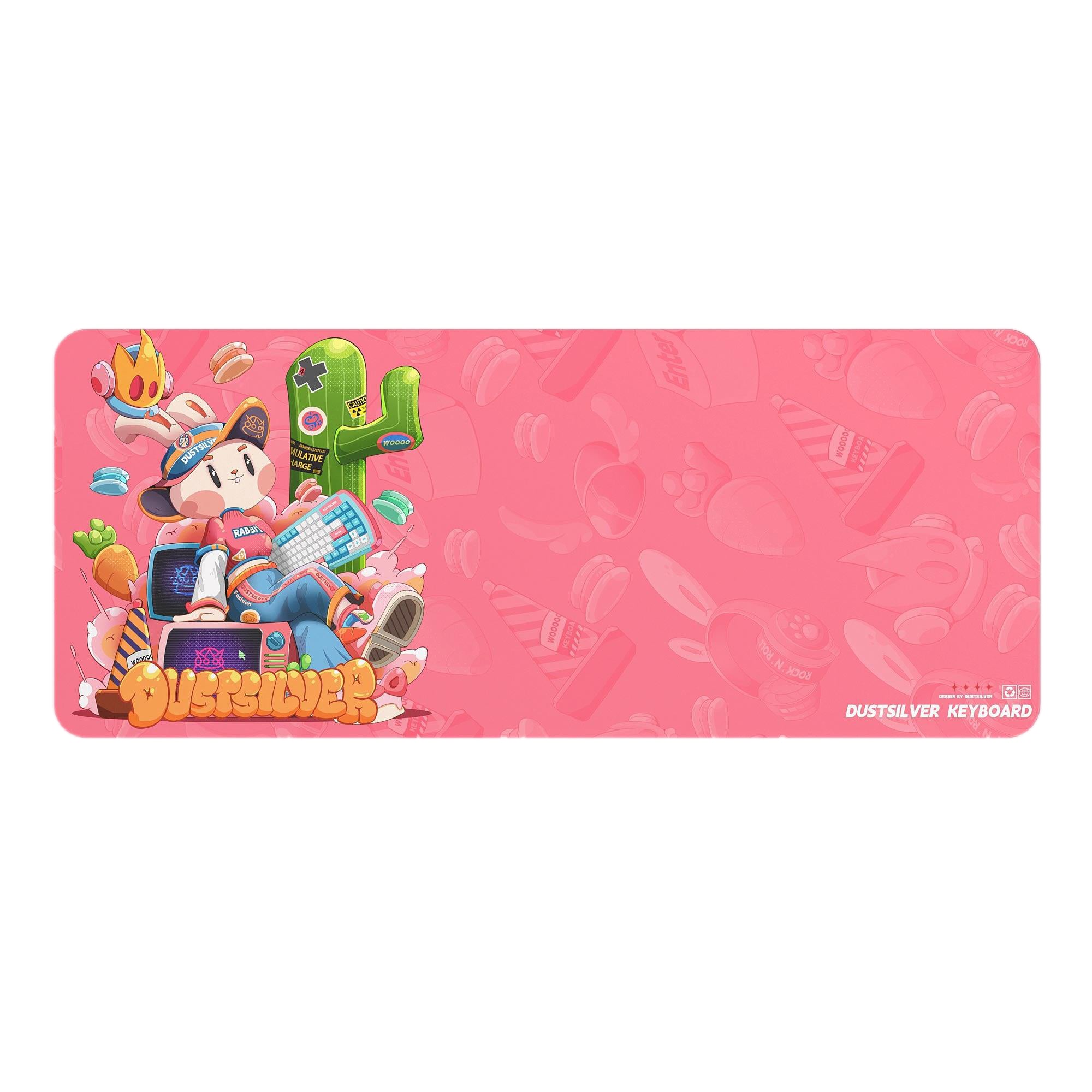 Kawaii Bunny Deskmat