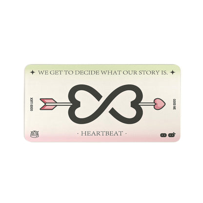 Blush Heart Deskmat