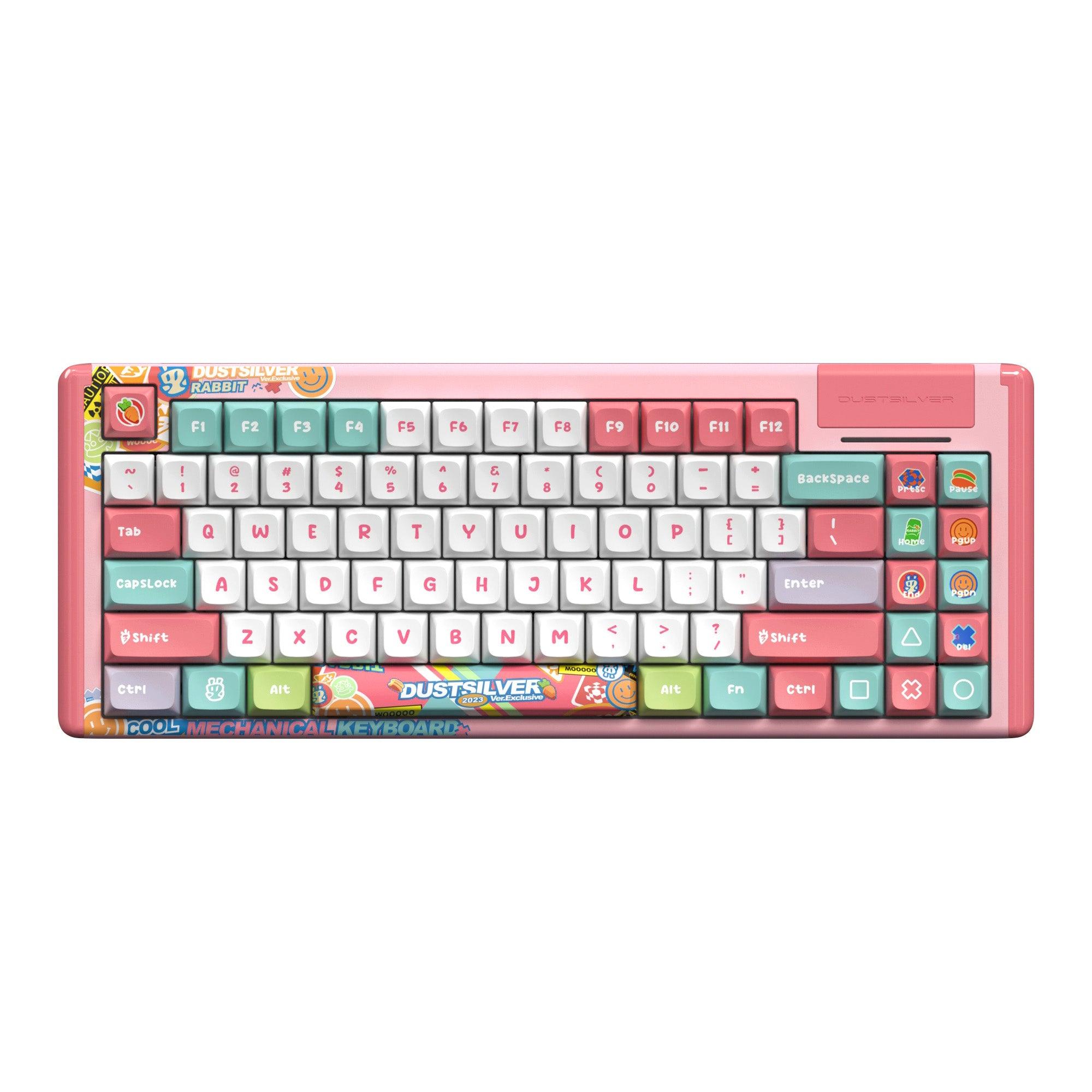 買得 Dustsilver K84 メカニカルキーボード PC周辺機器