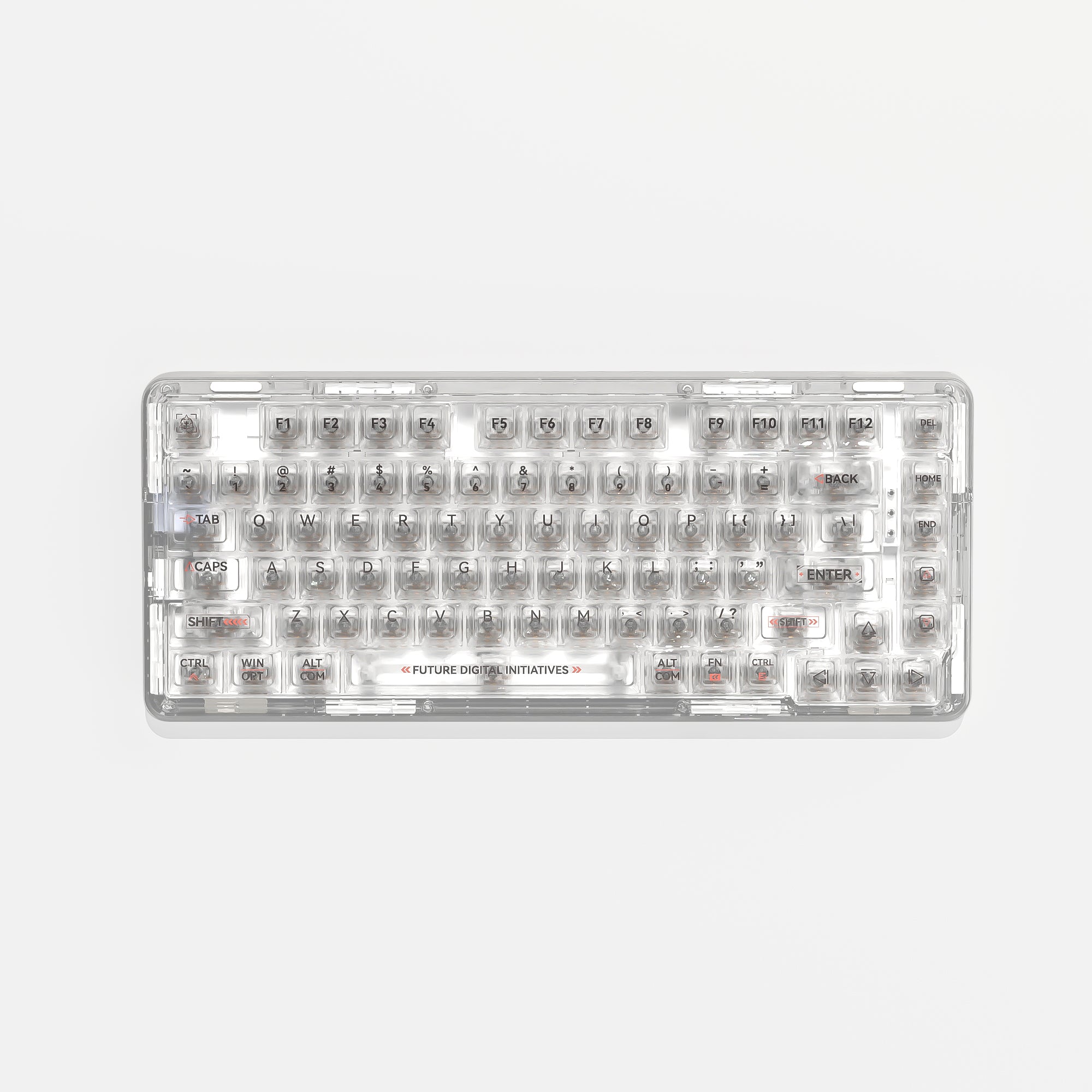 Dustsilver 82 Key D82 transparent keycap suitable for D82 keyboard