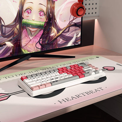 Blush Heart Deskmat