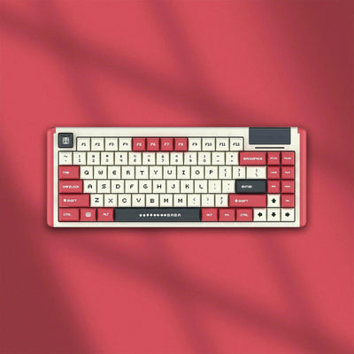 Púrpura, rosa, lila, 75 por ciento, lindo teclado mecánico retroiluminado con cable Kawaii