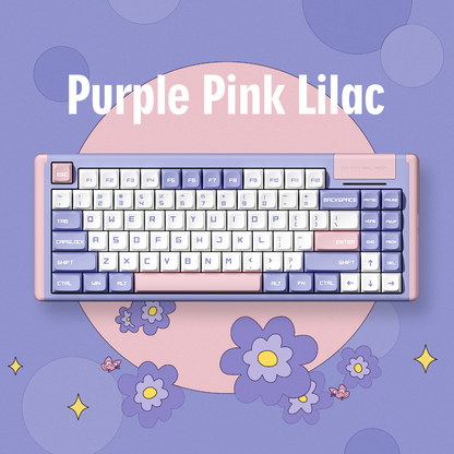 Purple Pink Lilac Mechanical Keyboard