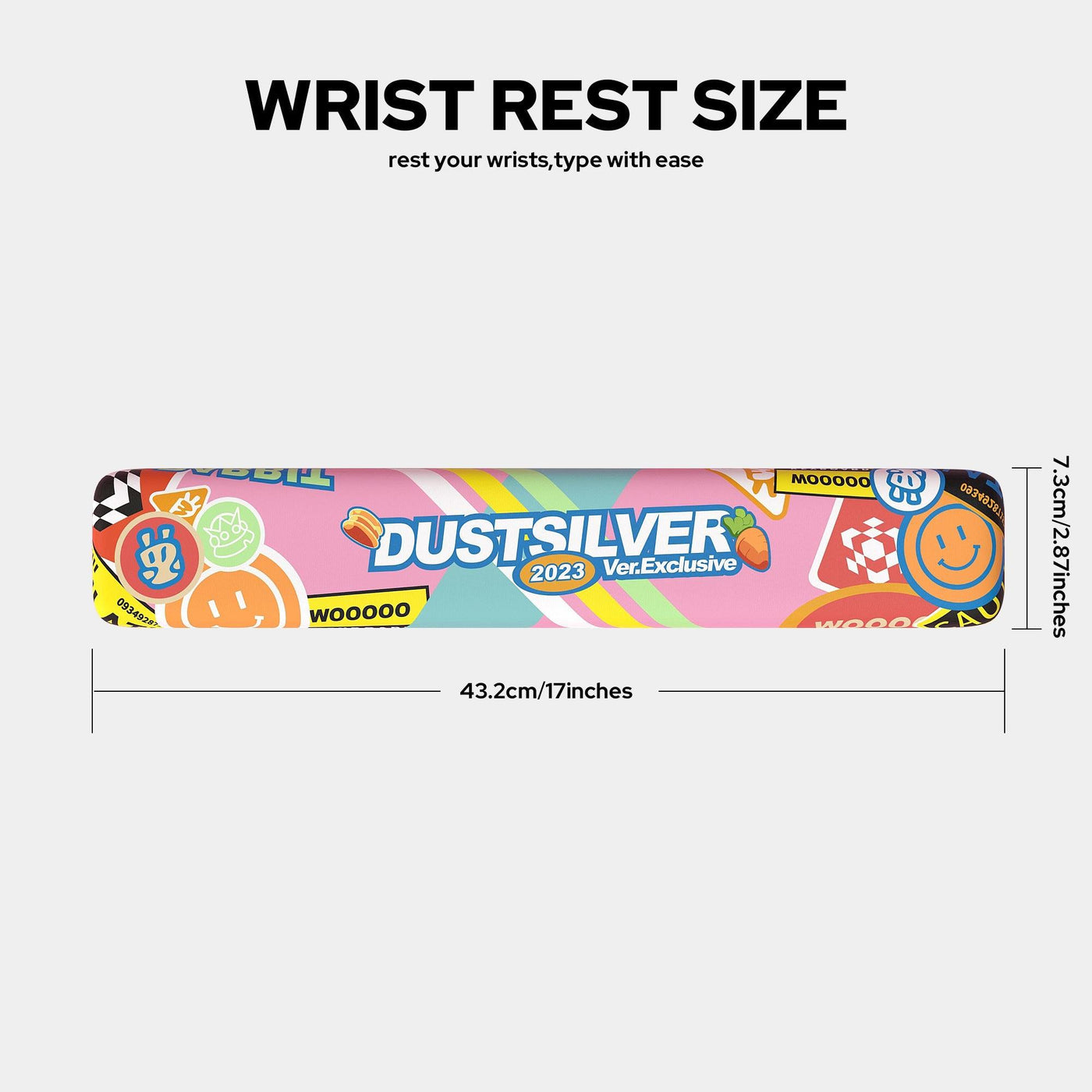 Dustsilver™ Kawaii Bunny WRIST REST - dustsilver